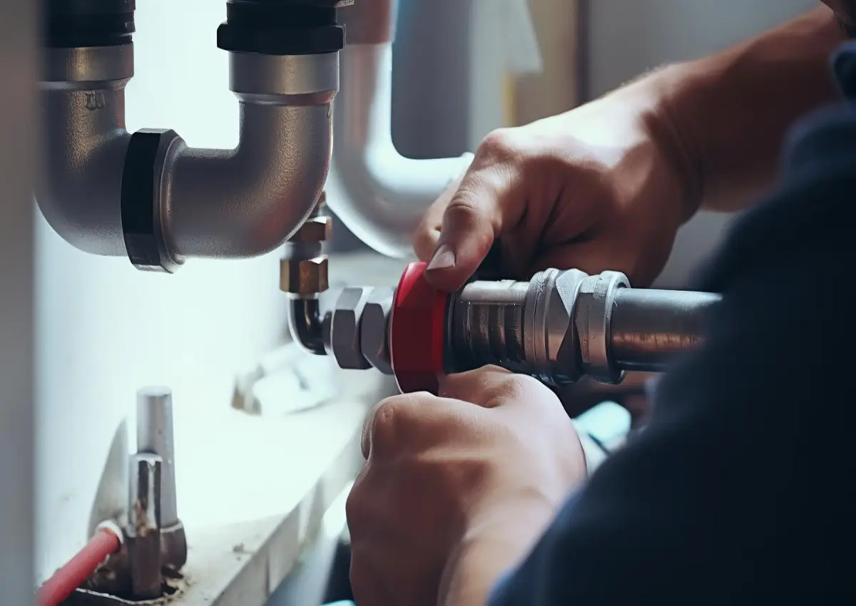Professional plumbing installation