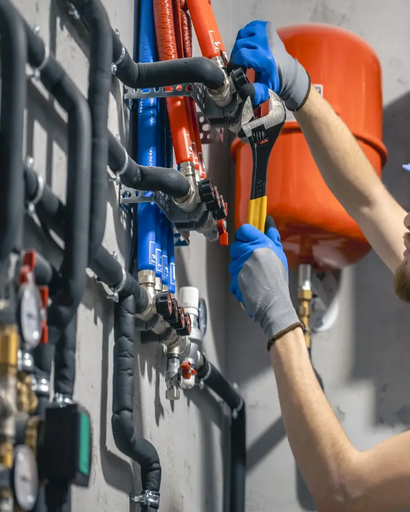Commercial plumbing service